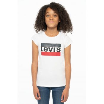 Levi's Tricou copii culoarea alb ieftin