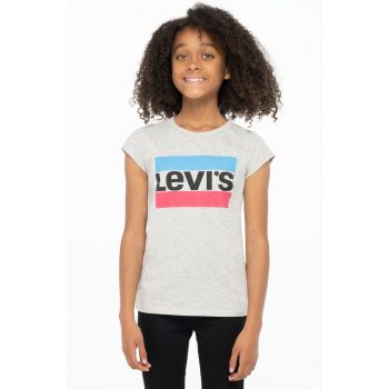 Levi's Tricou copii culoarea gri