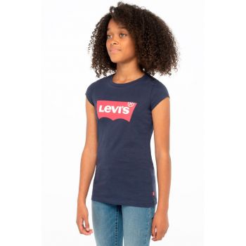 Levi's Tricou copii culoarea albastru marin