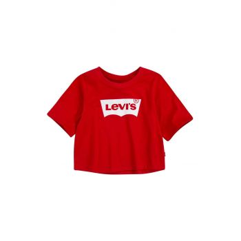Levi's Tricou copii culoarea rosu