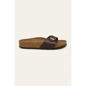 Birkenstock papuci Madrid femei, culoarea maro, 40393