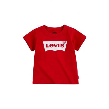 Levi's Tricou copii culoarea rosu, cu imprimeu