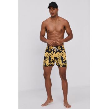 OAS Pantaloni scurți de baie culoarea negru