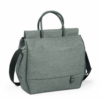 Geanta carucior Peg Perego City Grey Gri  Alb