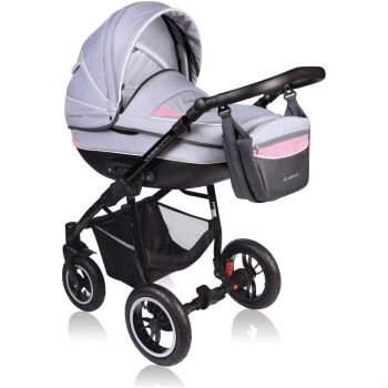 Carucior Vessanti Crooner 3 in 1 PinkGray la reducere