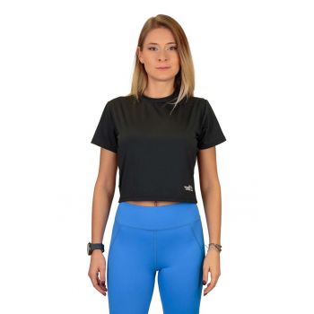 Tricou crop pentru yoga