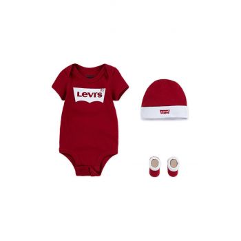 Levi's Compleu bebe culoarea rosu