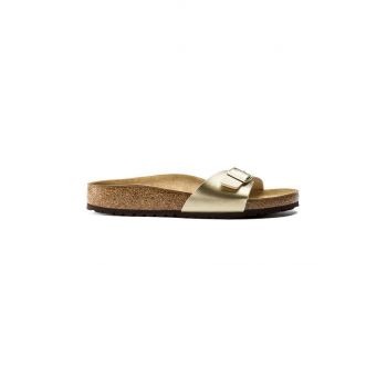 Birkenstock papuci Madrid femei, culoarea auriu 1016107-Gold