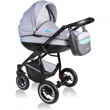 Carucior Vessanti Crooner 2 in 1 BlueGray la reducere