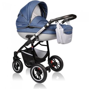 Carucior Vessanti Crooner Prestige 2 in 1 Blue la reducere