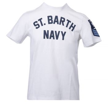 T-Shirt Men Cotton Classic Navy XL
