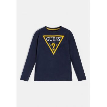 Bluza cu imprimeu logo - din bumbac organic
