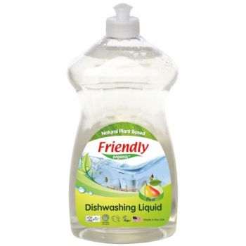 Detergent vase Friendly Organic Pere 739 ml la reducere