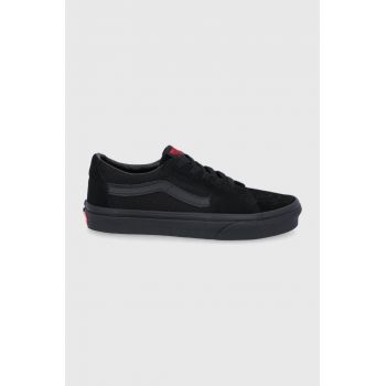 Vans Teniși culoarea negru VN0A4UUKENR1-black de firma originali