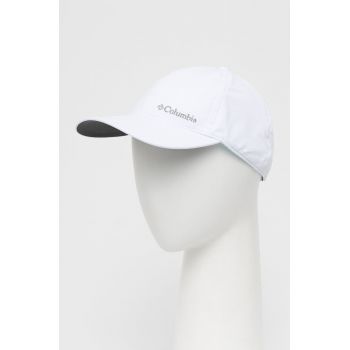 Columbia șapcă Coolhead II culoarea alb, uni 1840001 ieftina