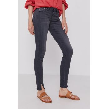 Pepe Jeans Jeans Pixie Twist femei, medium waist