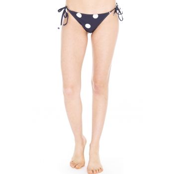 Slip cu snururi laterale si model in dungi Innisfil