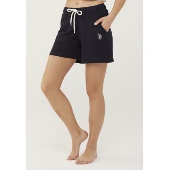 Pantaloni scurti de pijama cu snur
