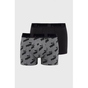 Puma Boxeri (2-pack) 935054 bărbați, culoarea gri