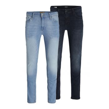 Set de blugi skinny cu aspect decolorat Liam - 2 perechi