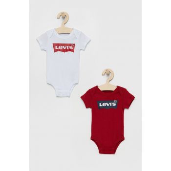 Levi's Body bebe culoarea alb de firma original