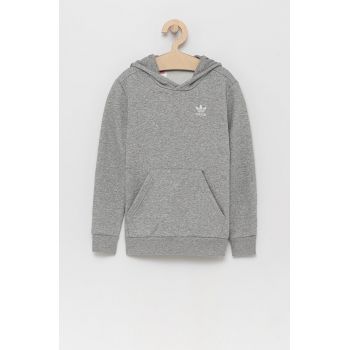 Adidas Originals Bluză copii H32353 culoarea gri, cu imprimeu ieftina