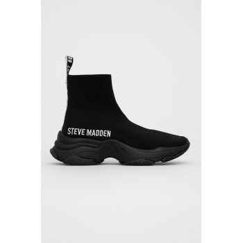 Steve Madden Pantofi Master culoarea negru, cu toc plat