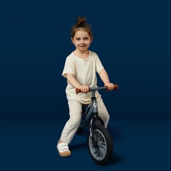 Bicicleta fara pedale Balance bike Qplay Racer Negru de firma originala