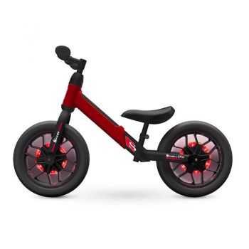 Bicicleta fara pedale Balance bike QPlay Spark Rosu de firma originala