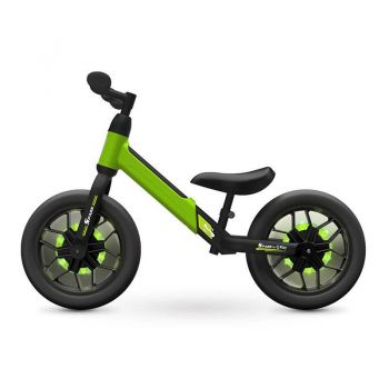 Bicicleta fara pedale Balance bike QPlay Spark Verde de firma originala
