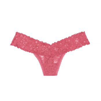 Floral Lace Thong Panty L