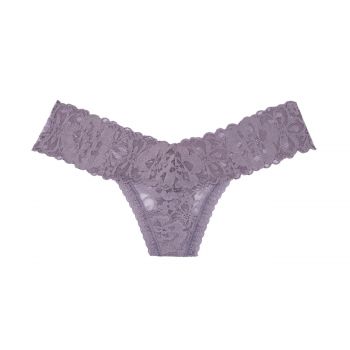 Floral Lace Thong Panty L