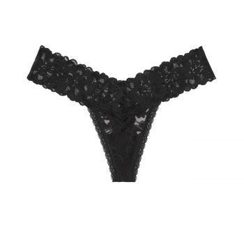 Floral Lace Thong Panty XS de firma originala