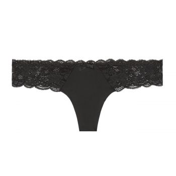 Lace thong panty l