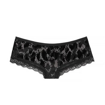 Sequin Leopard Cheeky Panty XS