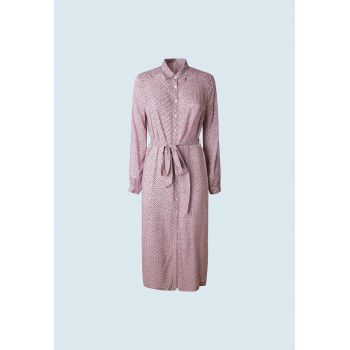 Rochie-camasa cu model si cordon