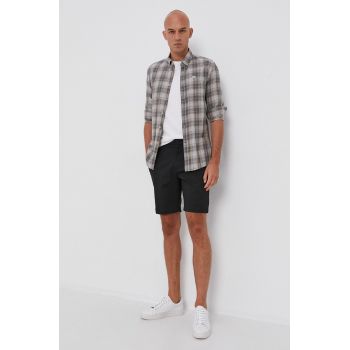 Selected Homme Pantaloni scurți bărbați, culoarea negru