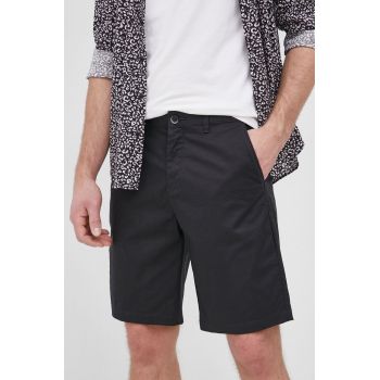 Sisley Pantaloni scurți bărbați, culoarea albastru marin