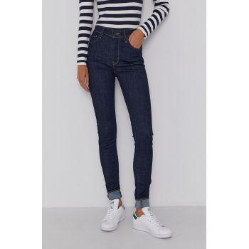 Levi's jeans 720 femei, high waist 52797.0176-DarkIndigo