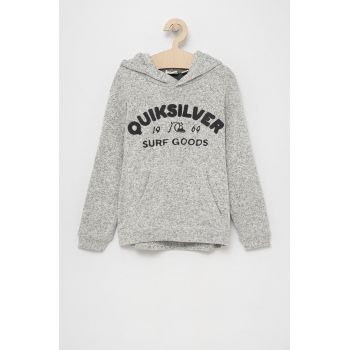 Quiksilver Bluză copii culoarea gri