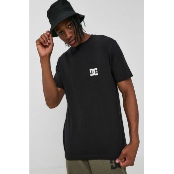 Dc Tricou din bumbac culoarea negru, cu imprimeu