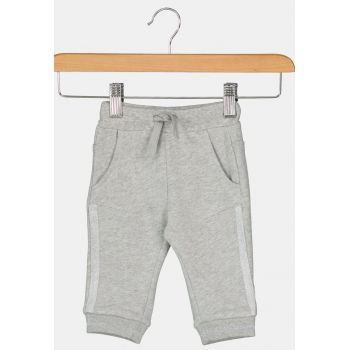 Pantaloni sport cu talie elastica