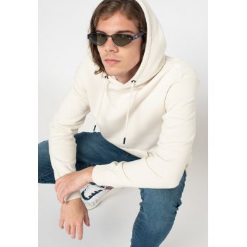 Hanorac regular fit cu buzunar kangaroo