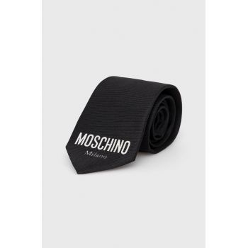 Moschino Cravată culoarea negru