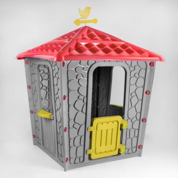 Casuta pentru copii Stone House Gri Casuta pentru copii Stone House Gri