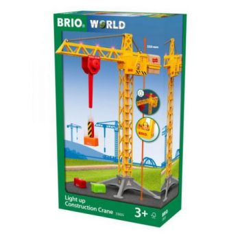 Macara de constructii cu lumini 33835 Brio de firma original