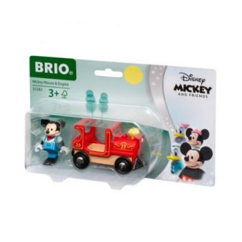 Mickey cu locomotiva 32282 Brio