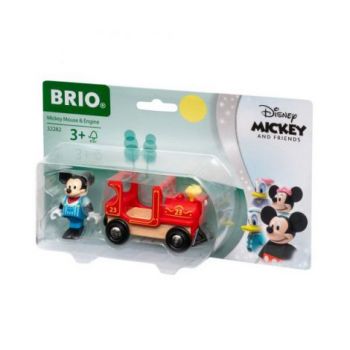 Mickey cu locomotiva 32282 Brio de firma original