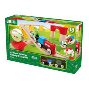 Primul meu set tren cu baterii 33710 Brio la reducere