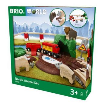 Set animale nordice 33988 Brio de firma original